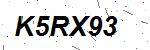 CAPTCHA verification image containing distorted text characters