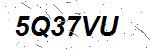 CAPTCHA verification image containing distorted text characters