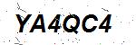 CAPTCHA verification image containing distorted text characters