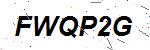 CAPTCHA verification image containing distorted text characters