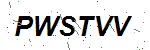 CAPTCHA verification image containing distorted text characters