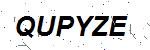CAPTCHA verification image containing distorted text characters