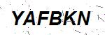 CAPTCHA verification image containing distorted text characters