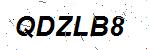 CAPTCHA verification image containing distorted text characters