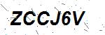 CAPTCHA verification image containing distorted text characters