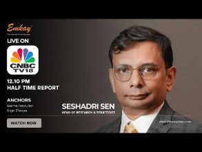 Seshadri Sen on CNBC TV18